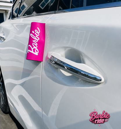 BarbieRide ™ Car Tag